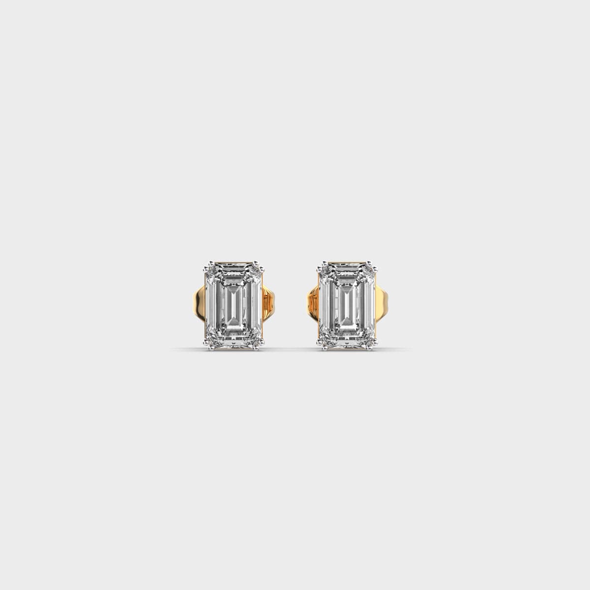 2 Carat Emerald Classic Studs