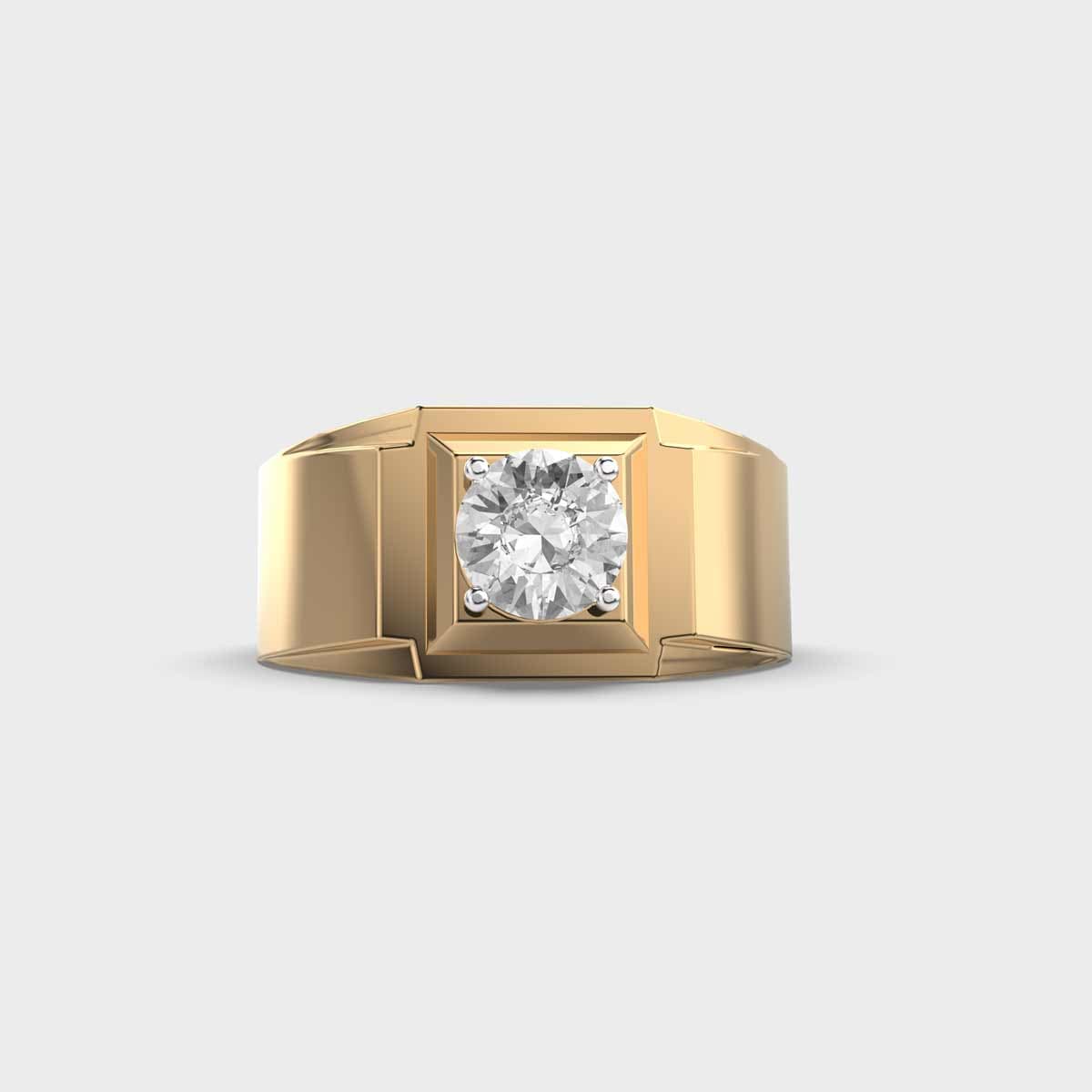 Your Majesty Solo Diamond Ring for Men