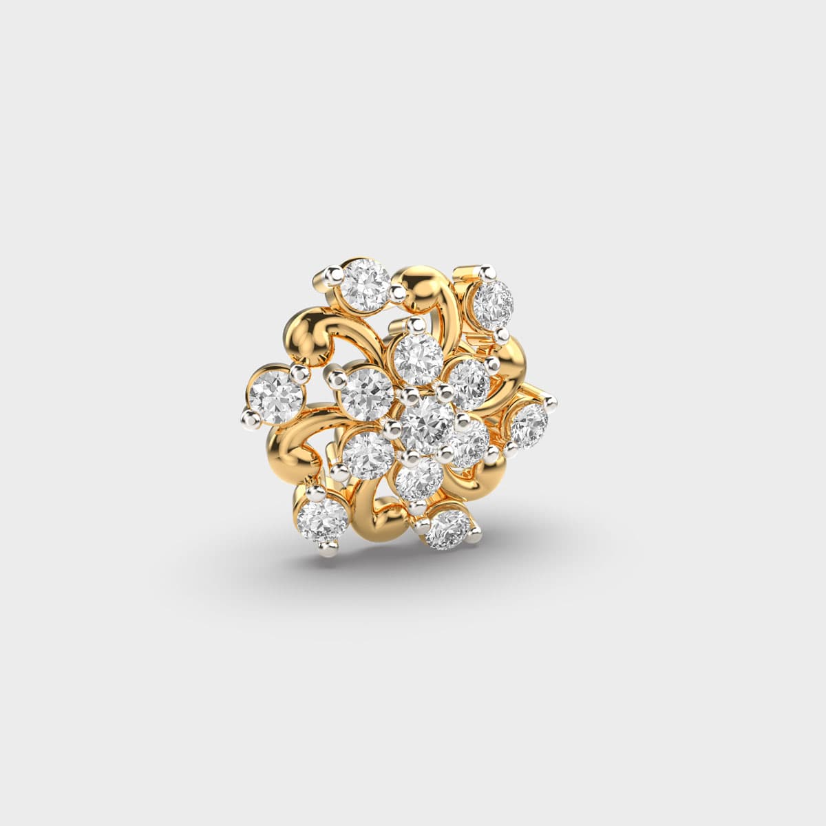 Profound Ornamental Diamond Nosepin