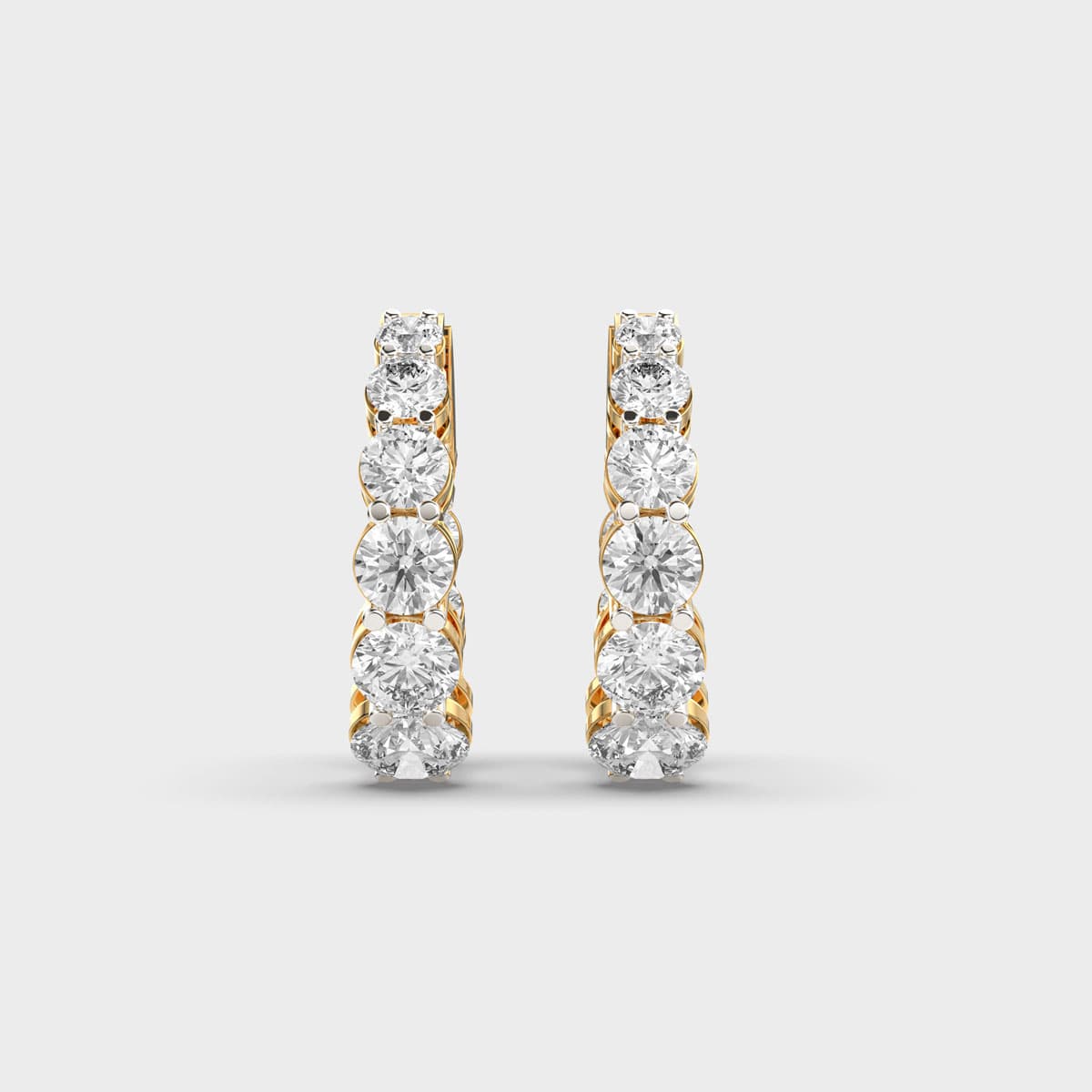 Urban Chic Diamond Studded Earrings