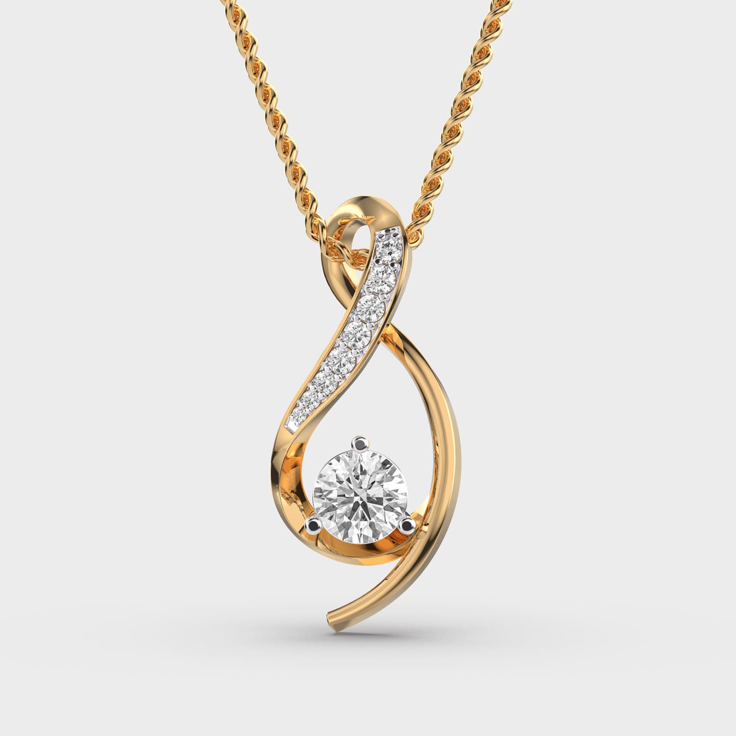 Elegance Swirl Pendant
