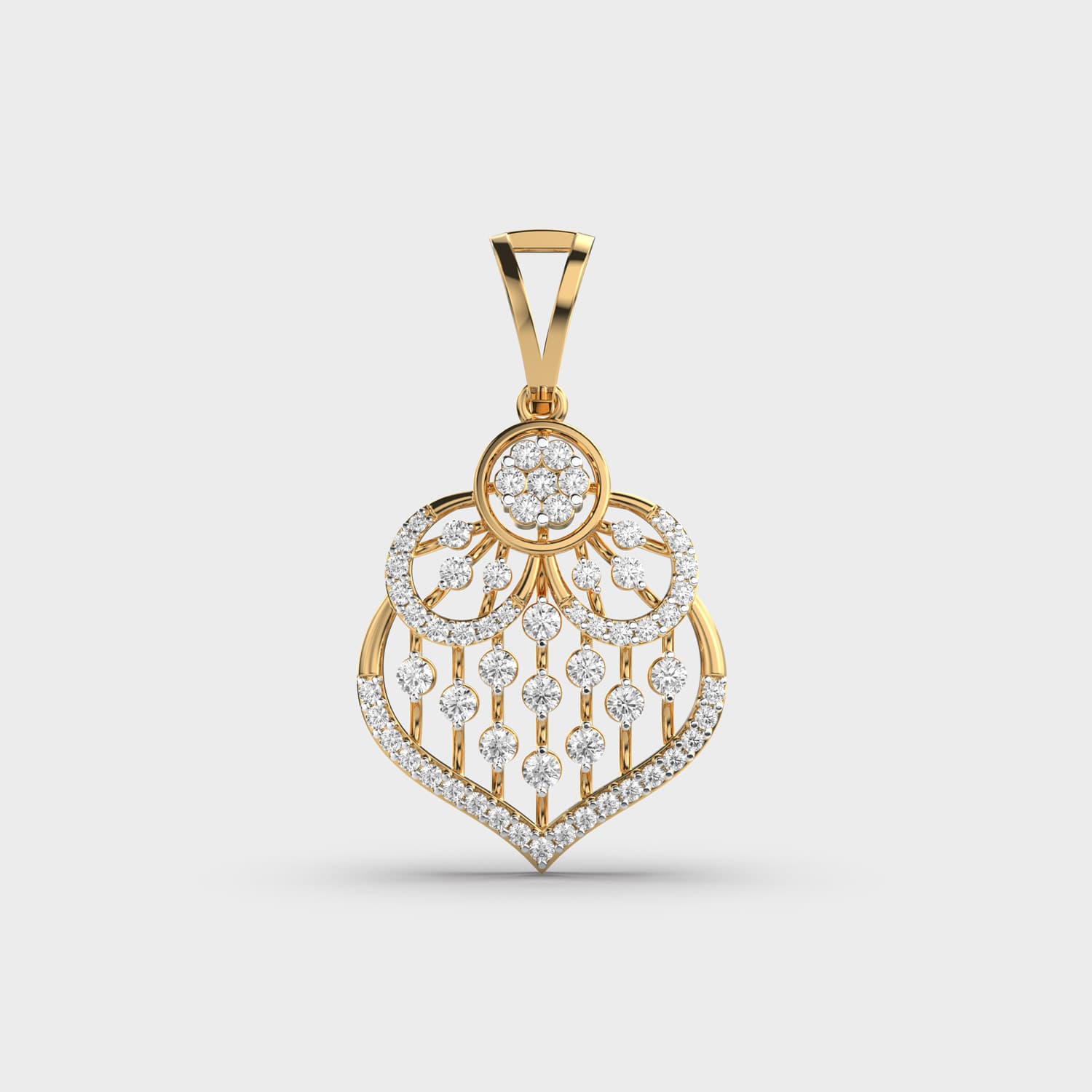 Elegant Diamond Pendant