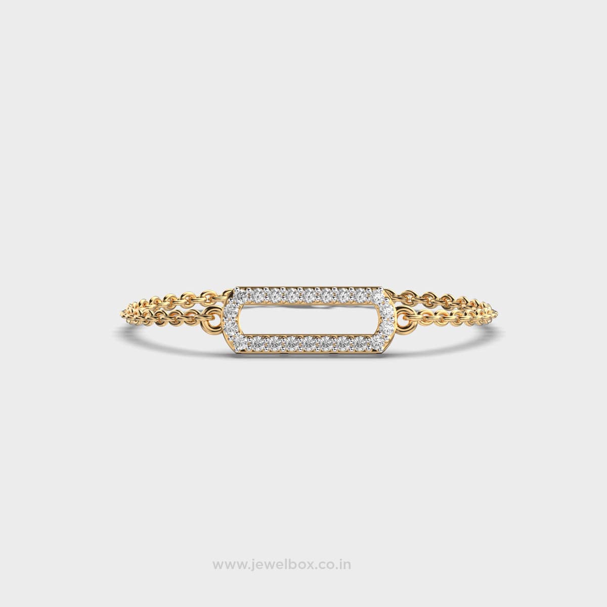 Delicate Diamond Chain Bracelet